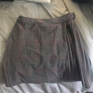 NWT Abercrombie & Fitch wrap mini skirt